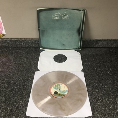 LP SMOKE SWIRL VINYL THE WAILERS CATCH A FIRE ZIPPO COVER B0029179-01 NM-/NM-
