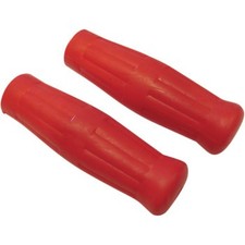 1980-2020 Harley-Davidson FL XL FX XR Red Custom Rubber Radial Grips USA Made