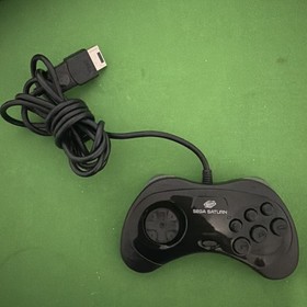 Sega Saturn Console Black MK-8000A With SD Mount 32GB SanDisk All Accesories