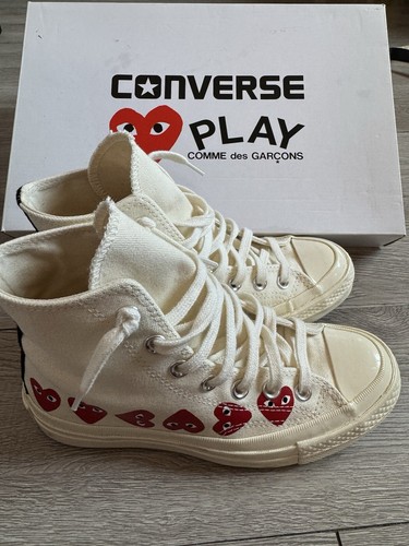 Size 3 - Converse Comme des Garçons Play x Chuck 70 Top High Multi Heart - Bild 2 von 9