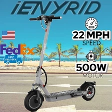 iEnyrid M1 E Electric kick Scooter Adult 500Watts / 22MPH - 22miles Range Max