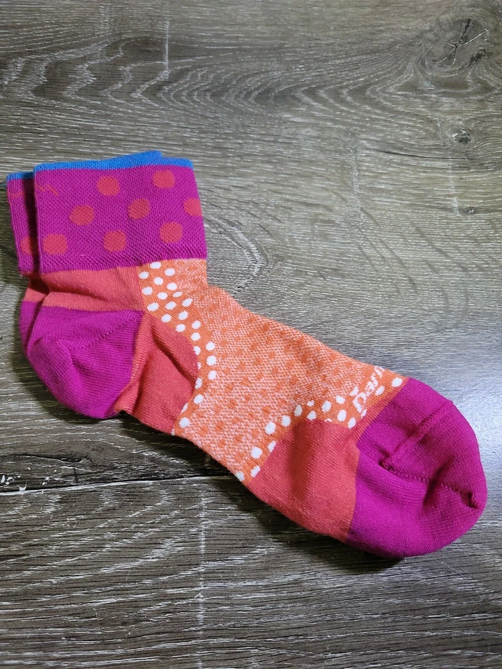 Calcetín Darn Tough Ultra Ligero 1/4" Para Mujer: Rosa Bicicleta Grande - Totalmente Nuevo - ENVÍO N 24 HORAS Foto 2 de 4