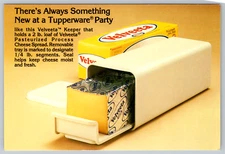 Tupperware Velveeta Keeper Orlando FL Cheese Container Postcard
