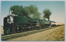 Transportation~Union Pacific RR Locomotive No 8444 & 4449~Vintage Postcard