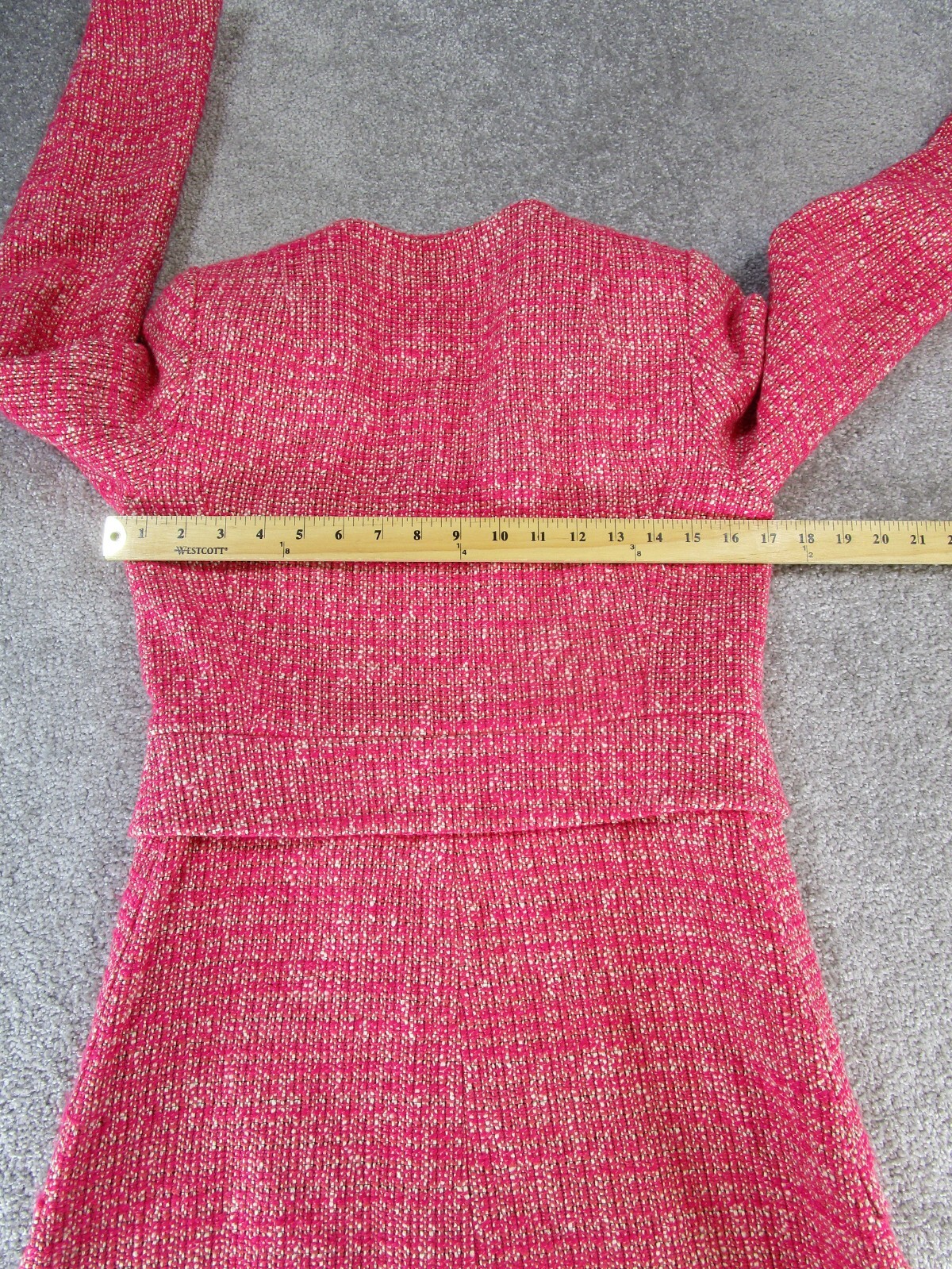 Zara Basic Jacket Womens Small Pink Overcoat - image 6