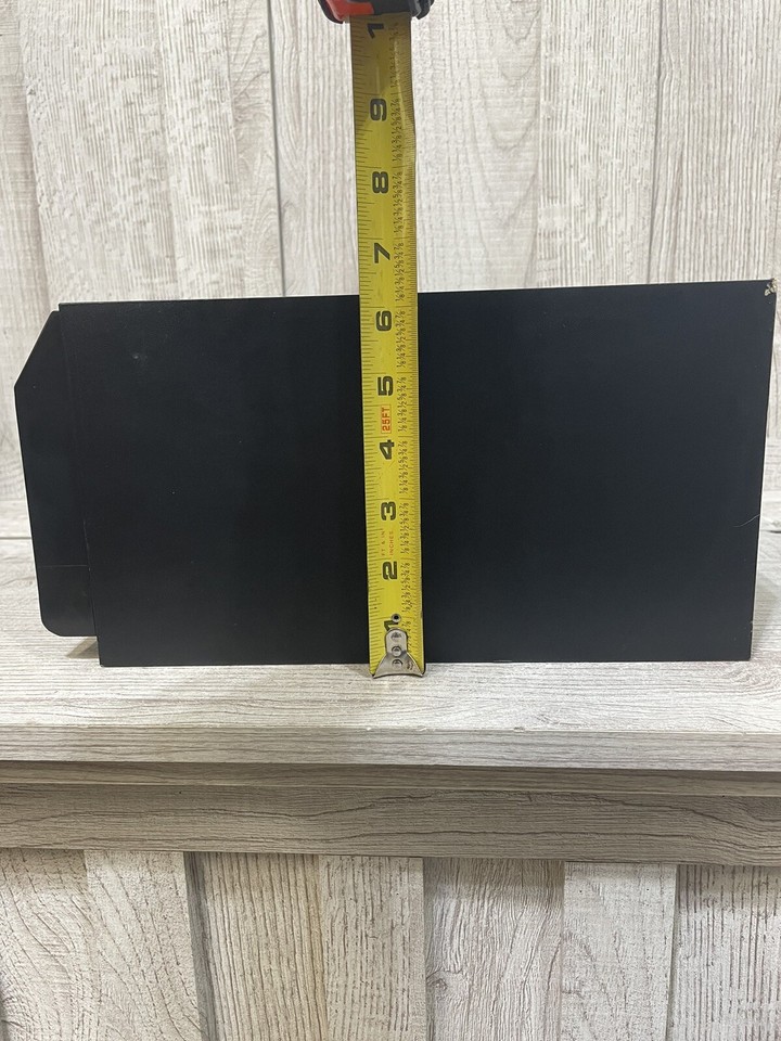 Playstation 1 PS1 Game Storage Drawer Black Holds 30 Games 12 Memory