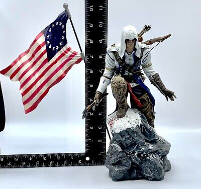 Assassin's Creed III Limited Edition Statue Connor Kenway Flag UBIsoft