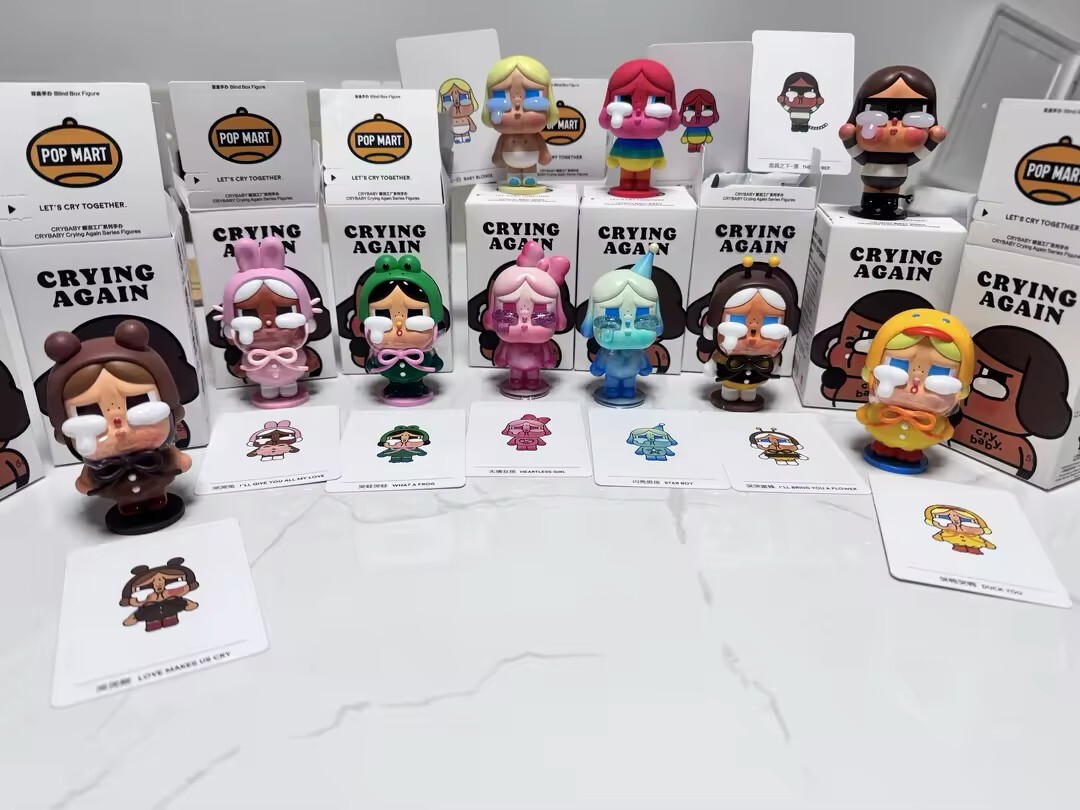 Authentic Crybaby Crying Again Series Blindbox Confirmed Color