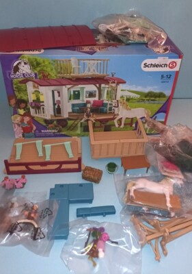 Schleich 42415 Wohnwagen Ersatzteile Zubehör NEU UNBENUTZT