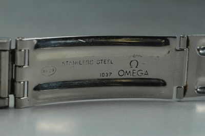 Bracelet Omega 1037 Vintage Pour Speedmaster, Fond D'horloger Attache 564, Occasion