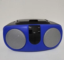Proscan  Portable CD, Radio, Boombox Blue  PRCD243M