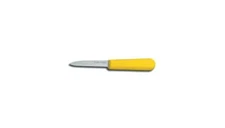 Dexter-Russell Paring Knife, Cook's Style Parer, 3-1/2" Blade. Yellow 