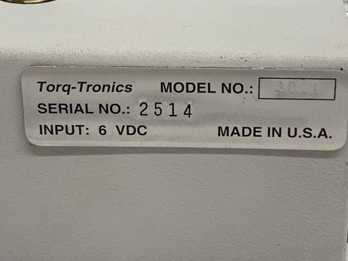 Sturtevant Richmont Digital Torque Tester - 3001 - 300 IN LBS w/Warranty - Picture 3 of 3