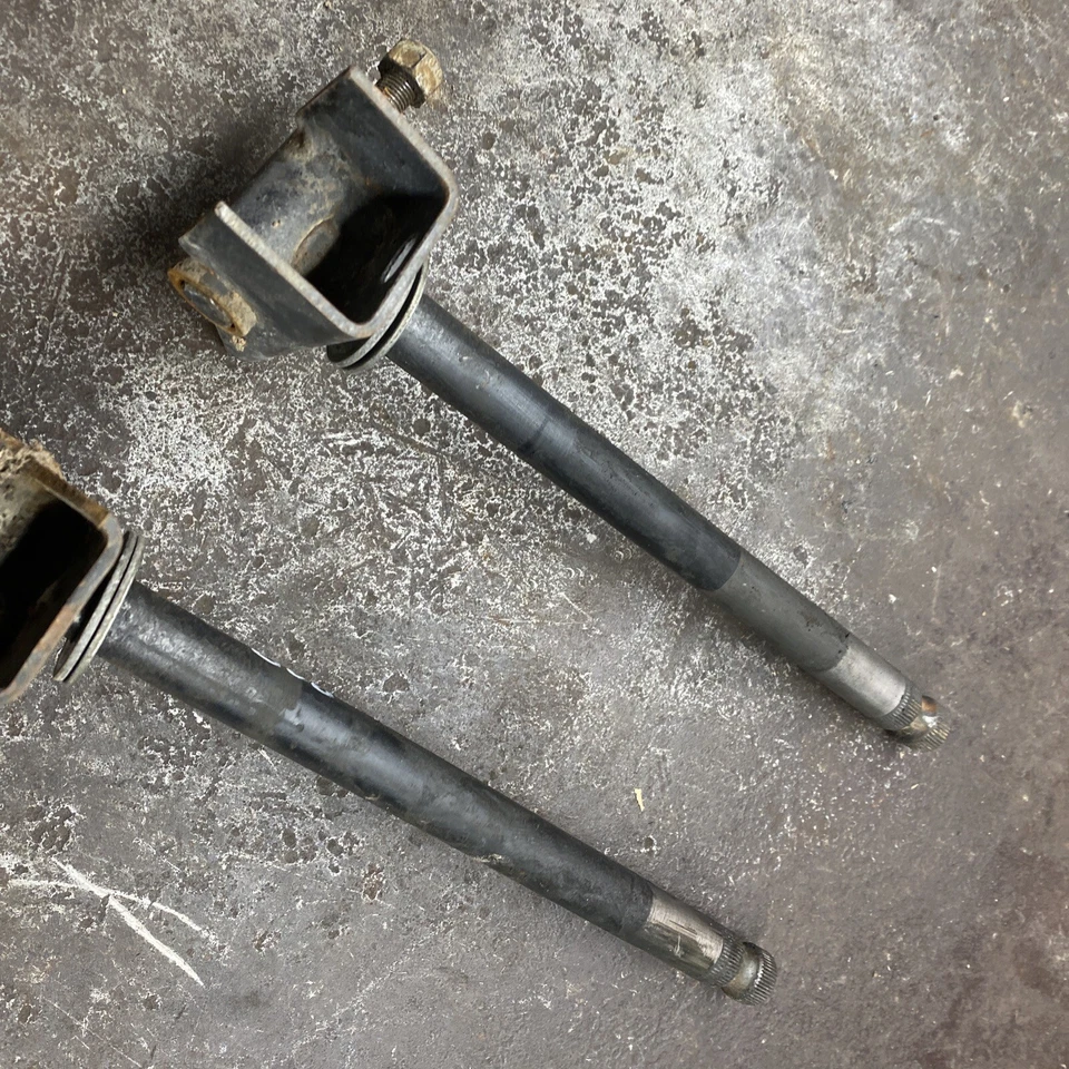 Husillos de esquí para moto de nieve John Deere 600 vintage años 70 rectos 300? 400? 440 Foto 2 de 3