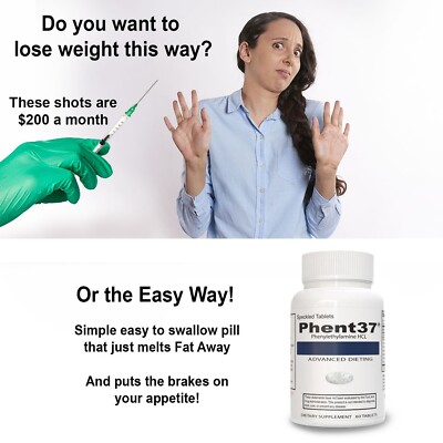 Phent37 - Speckled Tablets Appetite Control, Fat Burner Phenylethylamine  Energy | eBay
