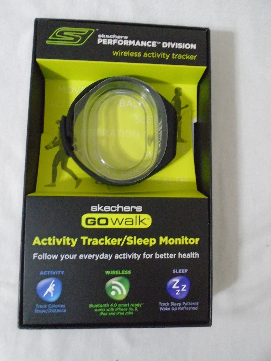 Skechers GO Wireless Activity Tracker Sleep Monitor Band - Black eBay