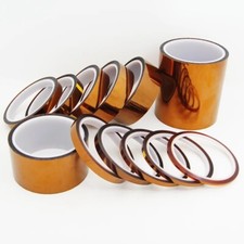 Nastro fissativo Kapton poliimmide alta temperatura resistente al calore 5-50 mm 33 M nuovo UK