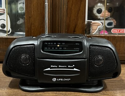 Vintage LIFELONG 2225 Mini Baby Boom Box AM/FM Portable Radio Tested ...