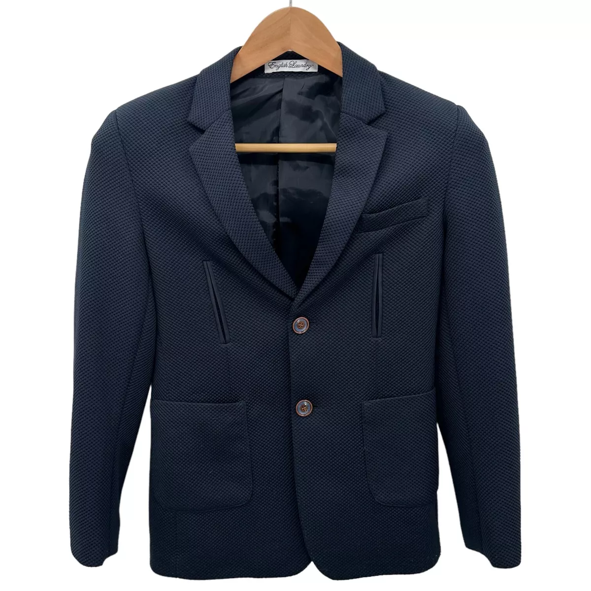 Navy blazer clearance with elbow patches