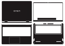 Carbon Vinyl Sticker Skin Cover Decals for HP OMEN 11 16-am001tx 16" Laptop
