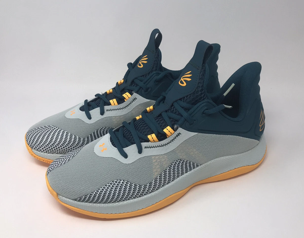 Under Armour Curry HOVR Splash Green Shoes Size 12 NEW 3025636 300