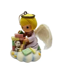 Bradford Editions Precious Moments Angel Ornament Always Lend A Helping Hand