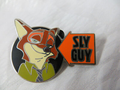 Disney Pin Nick Wild Zootopia Sly Guy