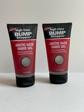 NEW LOT 2 High Time Bump Stopper Arctic Shave Gel 5.3 oz