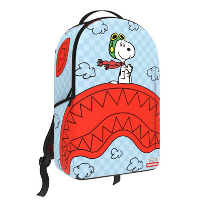 SPRAYGROUND SNOOPY PILOT SHARK DLXSV BACKPACK