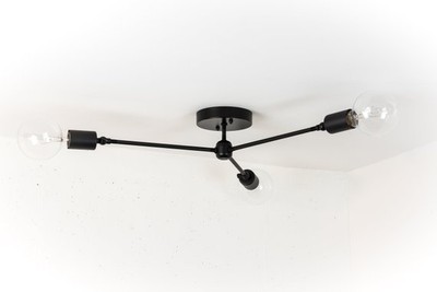 modern ceiling mounted light fixtures