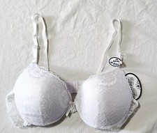 Inteco Intimates Lace Push-up Bra White Size 34B T48-1260