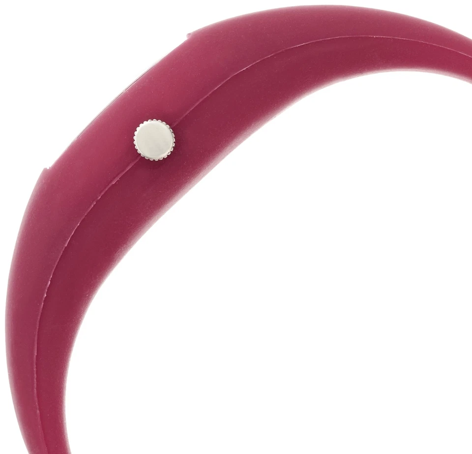 Easy Watch by 1AR Easy Watch 9442-Burdeos Reloj de Pulsera Banda de Silicona Roja NUEVO Foto 3 de 4