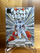 JOSH DOWNS 2023 PANINI DONRUSS BOMB SQUAD ROOKIE INSERT COLTS RC #BS-21