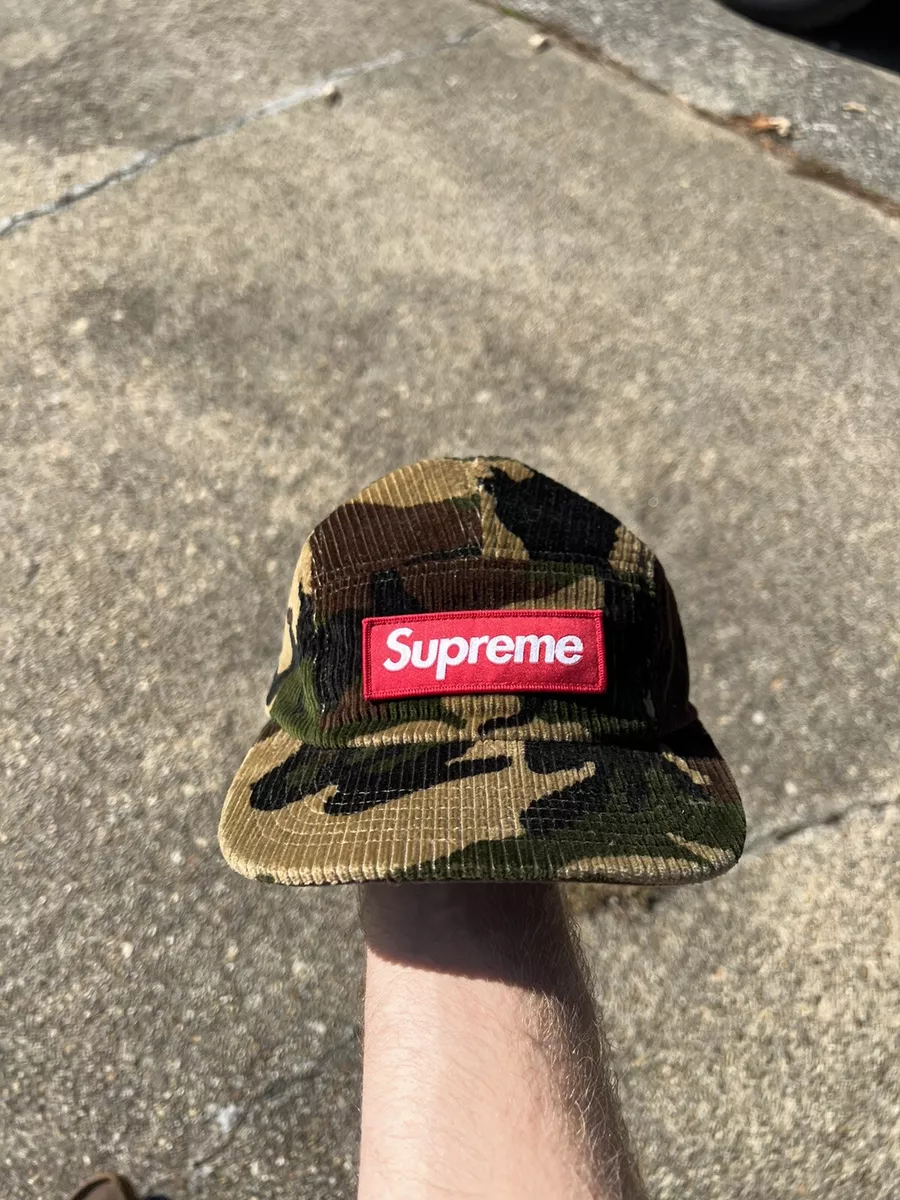 Supreme Washed Out Camo Camp Cap [ORIGINAL NEW SS19], Men's