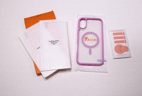 Funda TAURI 3 en 1 iPhone 16 Plus Borde Rosa Transparente MagSafe con Protectores de Pantalla - Imagen 5 de 9