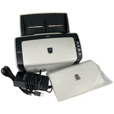 Color 40ppm 80ipm 600 DPI Document Scanner w/Bundle - Similar to Fujitsu iX1600