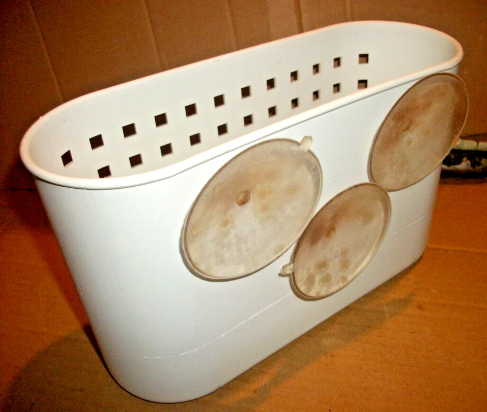 Vintage Inter Design Silverware Cup For Dish Drainer/Dishwasher - Utensil Holder - Image 4 of 4