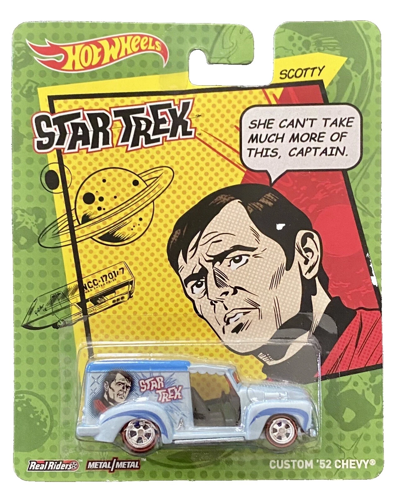 Hot Wheels Star Trek Chevrolet Contemporary Manufacture Diecast Cars, Trucks & Vans