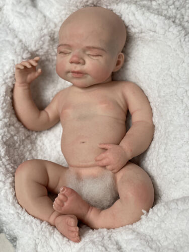 Muñecas de niña realistas Pascale boca abierta cuerpo completo platino sólido silicona - Imagen 9 de 11