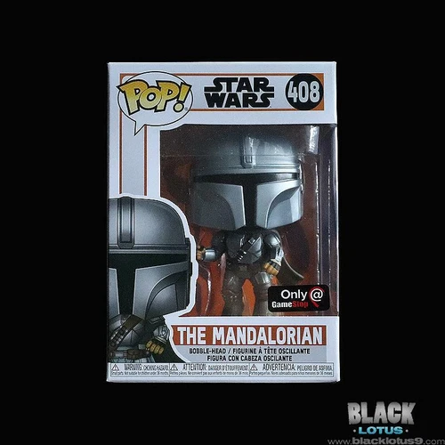 Funko Pop! Star Wars The Mandalorian Flying Blaster Gamestop IN STOCK Pop 408