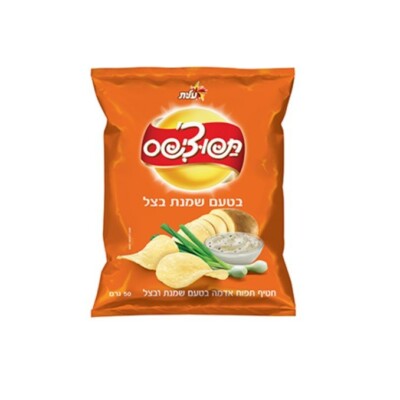 9x Lay s Potato Chips Onion & Cream Flavor By Tapuchips Elite 50g Israel kosher