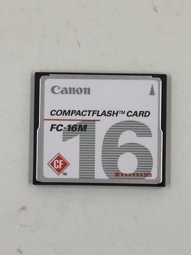 Canon 16MB FC-16M MEGABYTE CF Compact Flash Camera Memory Card