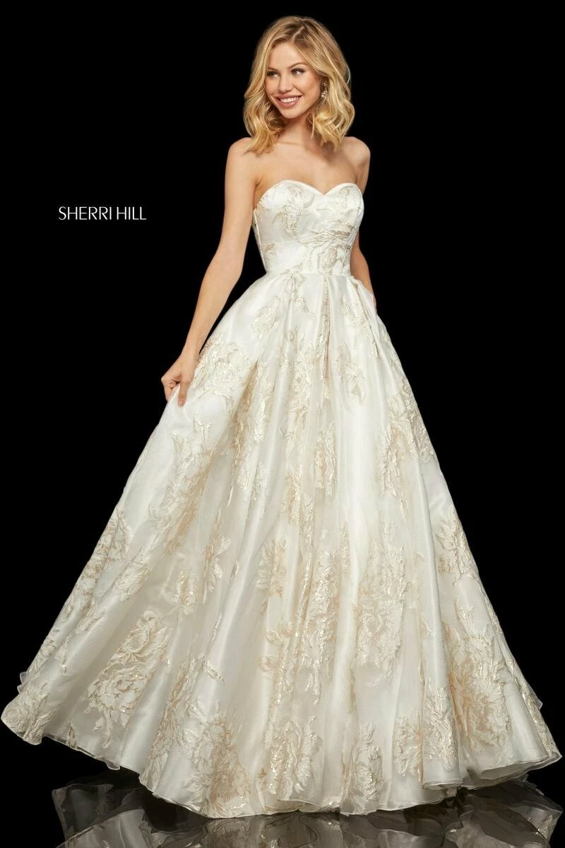 Gold Women's Sherri Hill for sale - eBay