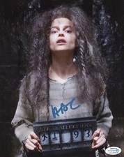 Helena Bonham Carter Harry Potter Autographed Signed 8x10 Photo ACOA