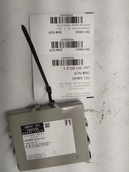 Chasis ECM antirrobo tablero derecho llave inteligente se adapta a 11-16 SCION TC 437 Foto 2 de 4