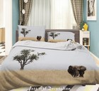 3D Nature Animal Elephant Quilt Cover Set Bedding Set Duvet Cover Pillowcases WJ