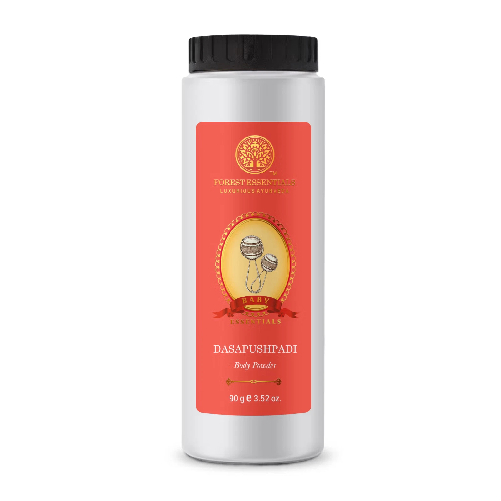 Forest Essentials Baby Body Powder Dasapushpadi - Safe & Natural (90 g)