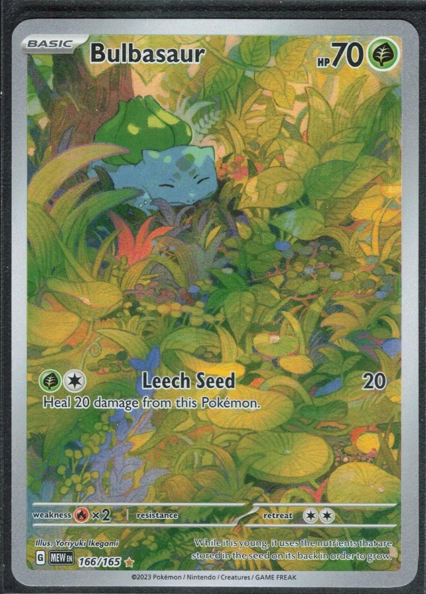 Bulbasaur 166/165 Sv: Scarlet & Violet 151 for sale | eBay