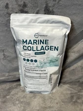 Marine Collagen, Unflavored, 1 lb (454 g) 03/27