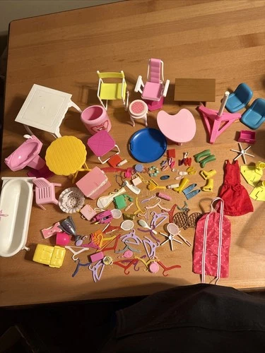 Large Vintage Barbie Lot - Furniture, Shoes & Accessories - 1970’s & 1980’s
